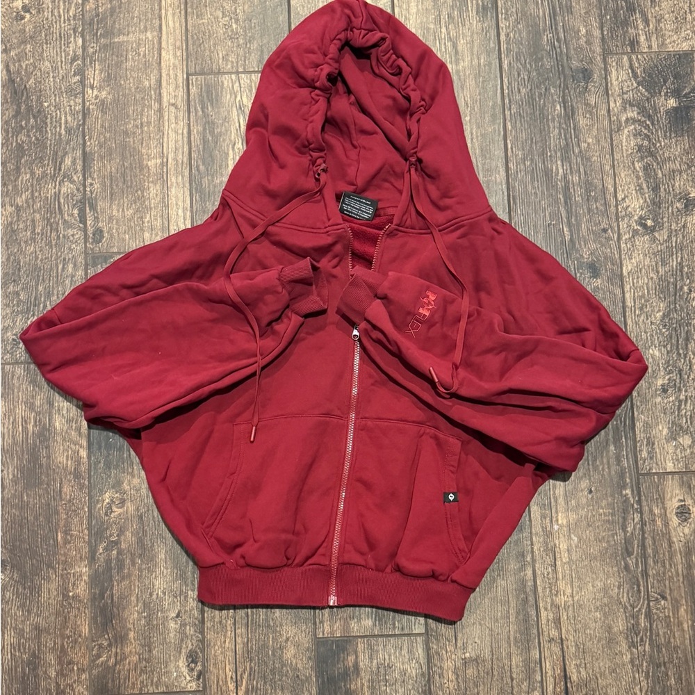 Popflex romantic cropped hoodie, S/M, $32